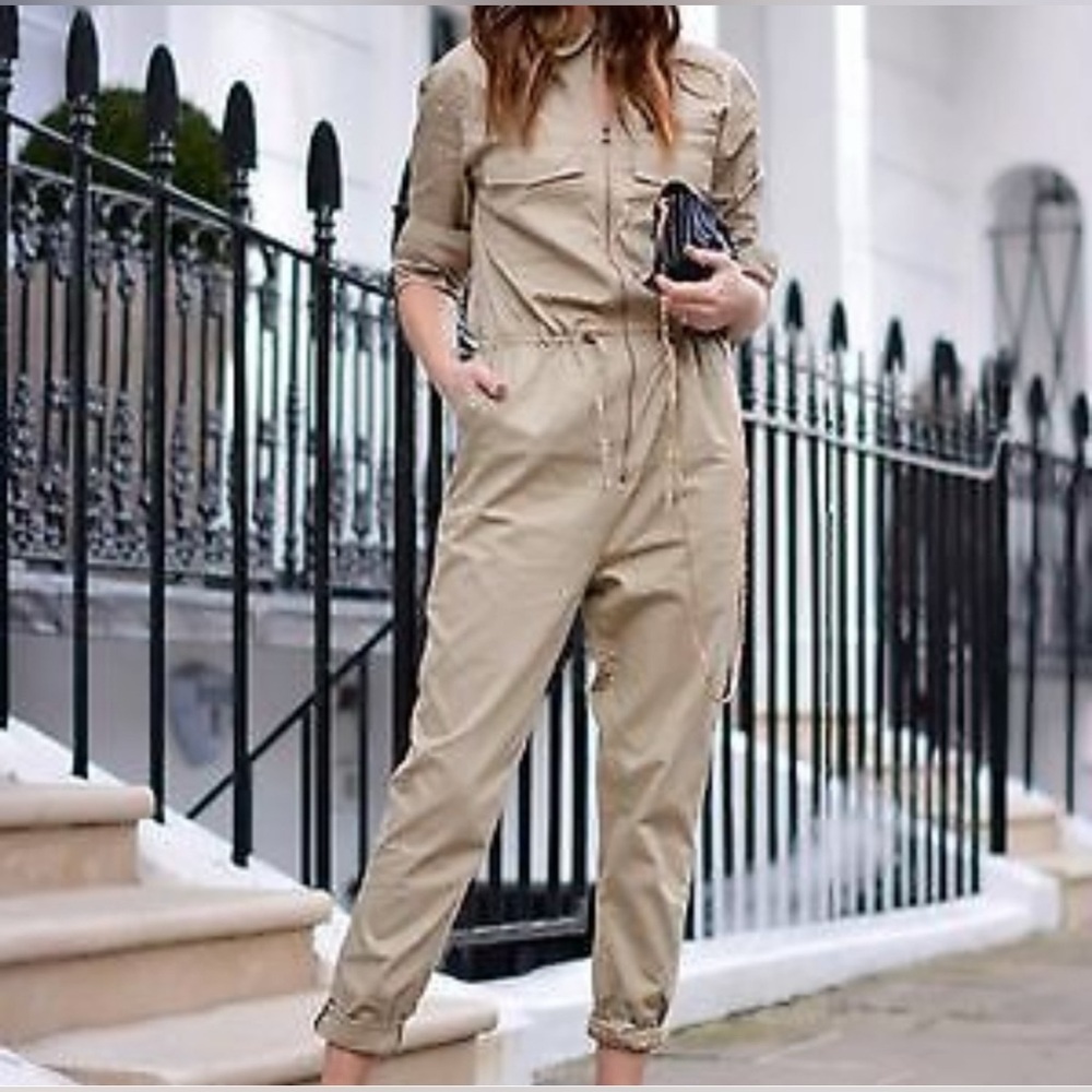 H&M Neutral Jumpsuit